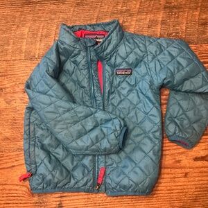 Patagonia 4T blue jacket Nano puff